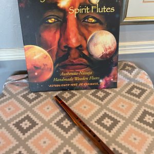 6 Hole whistle flute made of paduuk, black walnut and a rainbow composite. Deep ancestral/indigenous vibration with ability for Celtic/European sway.